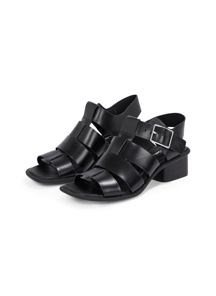 Calvin Klein Jeans HEELED SANDALS WITH BUCKLE  - Image 4