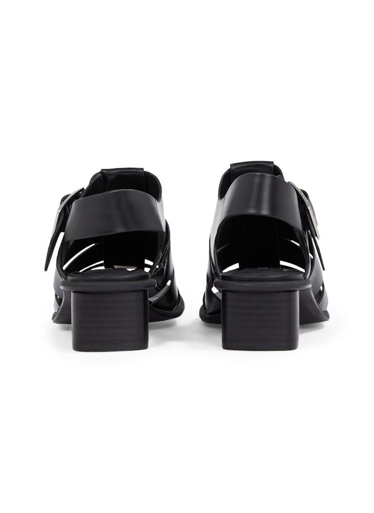 Calvin Klein Jeans HEELED SANDALS WITH BUCKLE  - Image 3