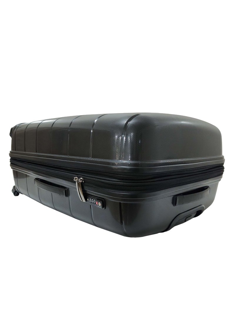 ROWER - Luggage Set – Travelling Hard Shell  Expandable Suitcase With Spinner Wheels & TSA 3 Digit Number Lock-Set of 4 Trolley Bags  (20/24/28/14 Inches) - Image 1