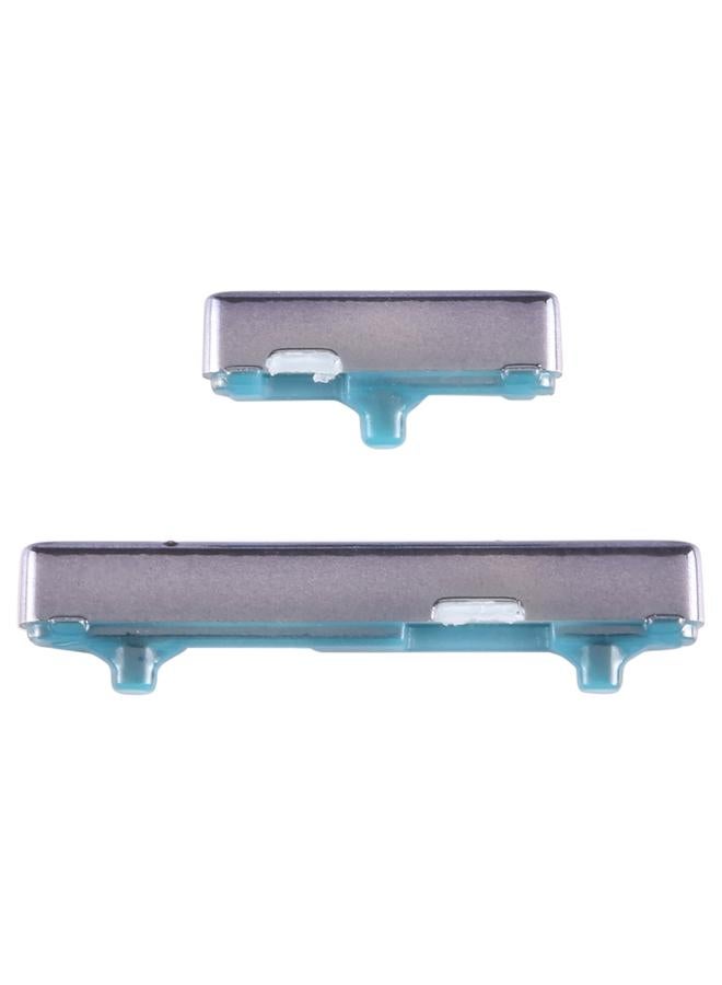 erorex For Samsung Galaxy S21 5G SM-G991 10pcs Power Button + Volume Control Button(Black) - Image 2