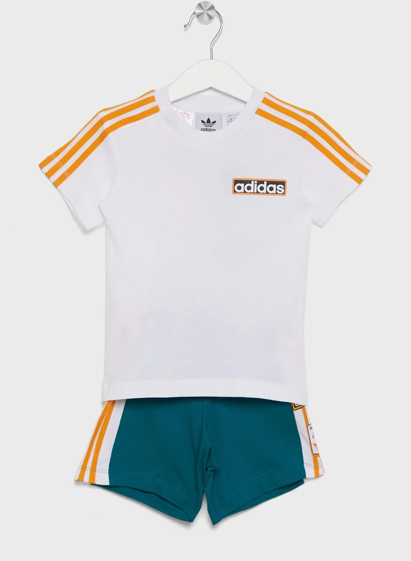 adidas Originals Infant Logo Set