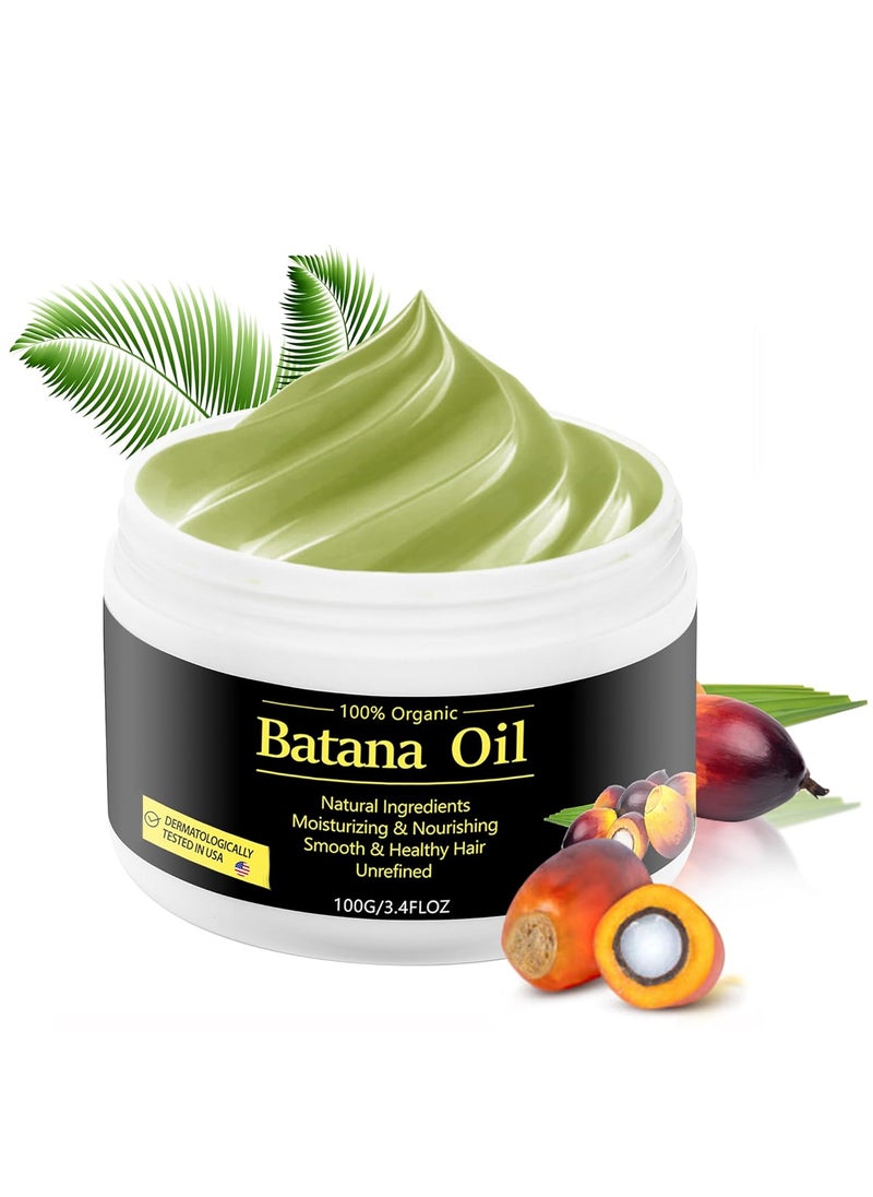 Aethland - Aethland Batana Oil for Hair, 100% Natural Pure Batana Oil for Hair Nourishment,Prevents Hair Loss, Restores Damaged Hair and Scalp 3.4 OZ 100ml - Image 1