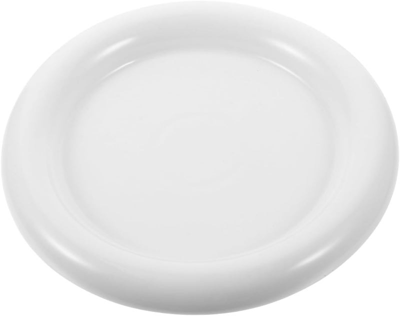 Amosfun Ceramic Pasta Food Tray Munchies Dinner Plate  76 Inch Ceramic Dish Plate Key Jewelry Trinkets Storage Tray - Image 1