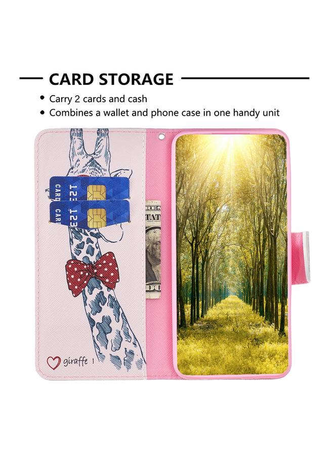 Zaboon Case For Infinix Note 11 Colored Drawing Pattern Leather Phone Case - Image 5