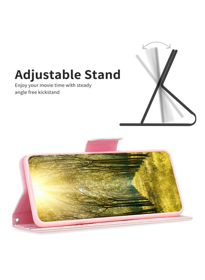 Zaboon Case For Infinix Note 11 Colored Drawing Pattern Leather Phone Case - Image 4