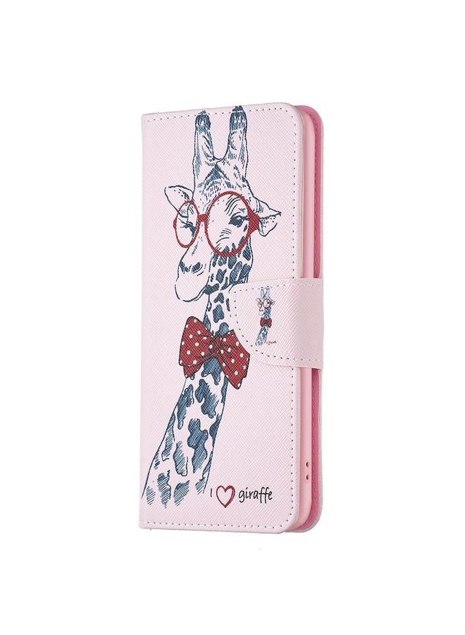 Zaboon Case For Infinix Note 11 Colored Drawing Pattern Leather Phone Case - Image 2