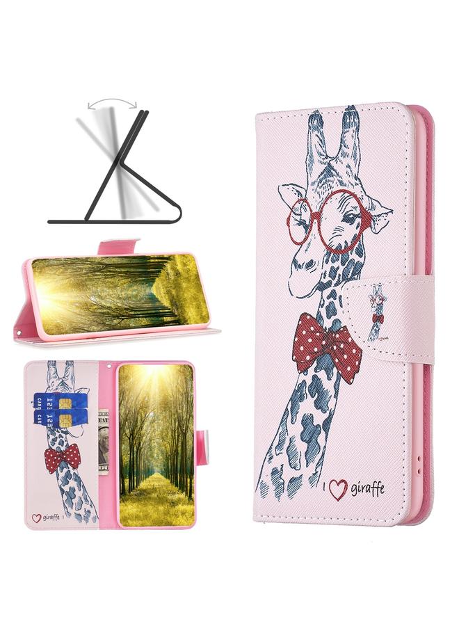 Zaboon Case For Infinix Note 11 Colored Drawing Pattern Leather Phone Case - Image 1