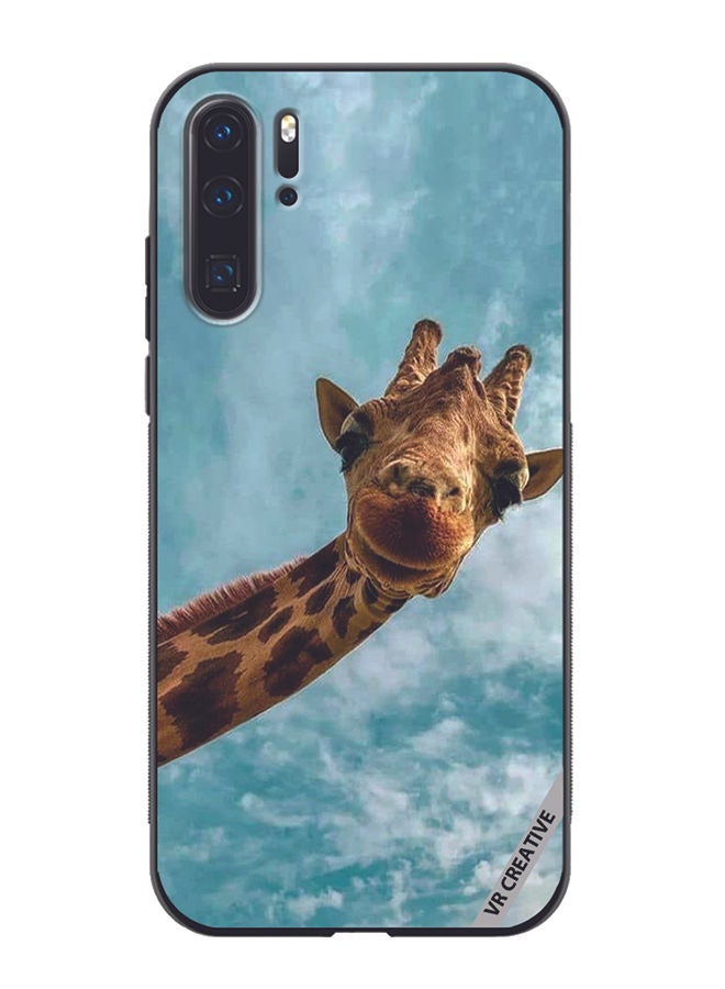 VR CREATIVE Protective Case Cover For Huawei P30 Pro Giraffe Design Multicolour - Image 1