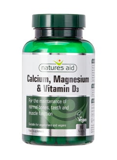 Natures Aid Calcium Magnesium And Vitamin D3, 90 Capsules 