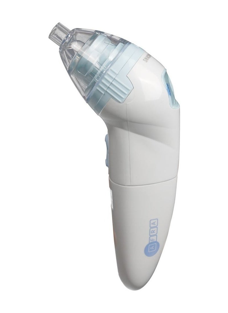 AFRA White Nasal Aspirator, Effective And Gentle, Hygienic, Removable Elements, 0 Months -AF-600NA - Image 4
