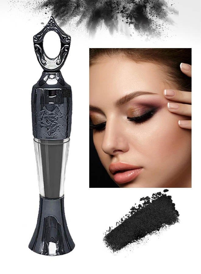 lakerain Kohl Powder Eyeliner，100% Natural Egyptian Eyeliner – Inspired by Ancient Egyptian Beauty, Handmade  Power Eyeliner, Powder Eye-Liner Intense Color, Long-Wearing, Smudge-Proof(#1Black) - Image 1