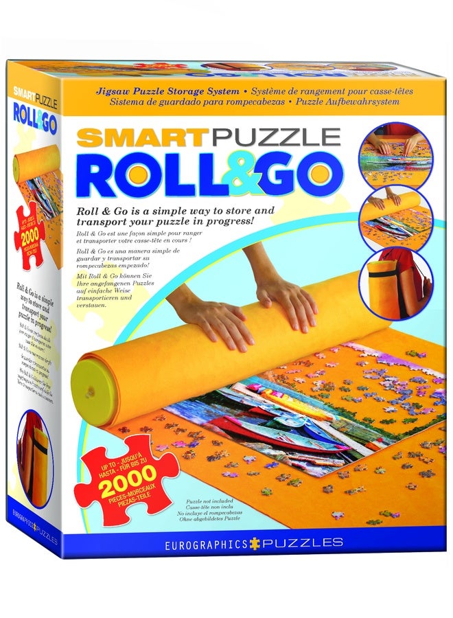 EuroGraphics Smart Puzzle Roll & Go 2000 Piece Puzzle