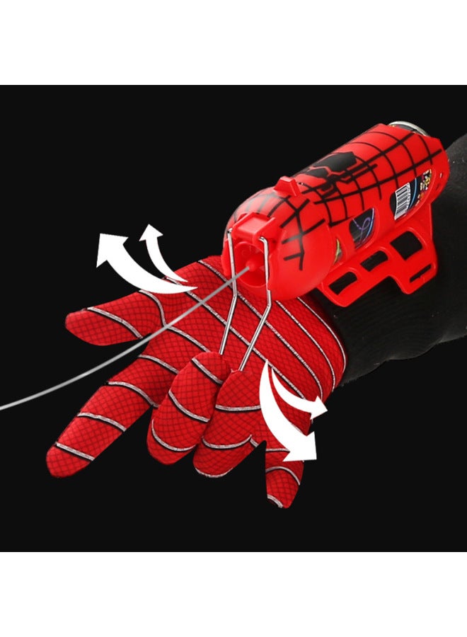 Spider Silk Launcher Spider Silk Launcher Gloves Kids Halloween Toys Spray Hero Cosplay-Color:Spider Silk Launcher  - Image 3