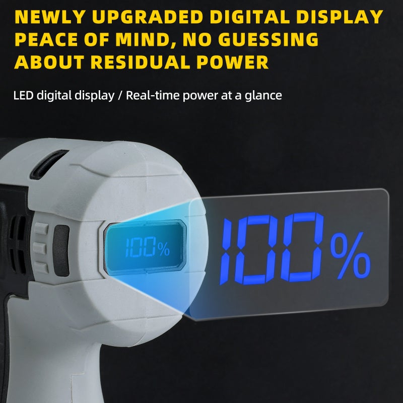 Cordless Angle Grinder: 16.8V 1500mAh 2 Batteries 28000 Rpm - Ergonomic Anti-Slip Handle Thickened Protection Cover for Indoor Outdoor Decoration Property Maintenance - Image 2
