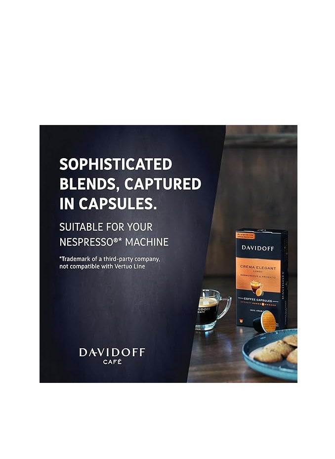 Davidoff DAVIDOFF CREAMA ELEGANT COFFEE CAPSULES 55 GM 10  - Image 2