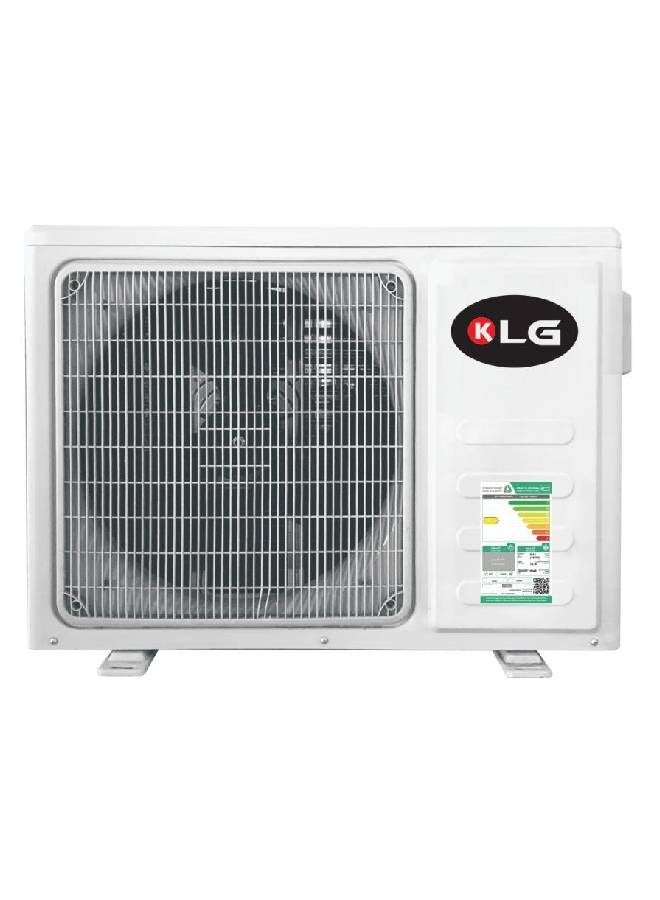 KLG Split Air Conditioner - 21000 BTU - Cooling Only - Air Flow in All Directions - White - KLG24CS - Image 3