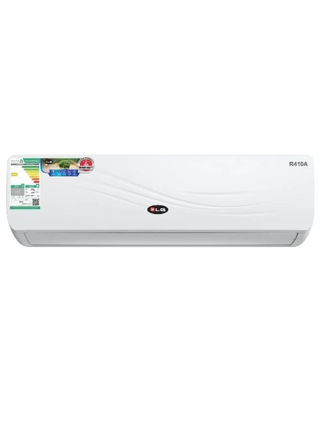 KLG Split Air Conditioner - 21000 BTU - Cooling Only - Air Flow in All Directions - White - KLG24CS - Image 2