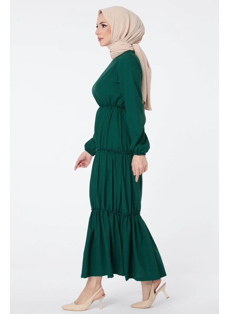 Tofisa 11433-ZUMRUT Dress