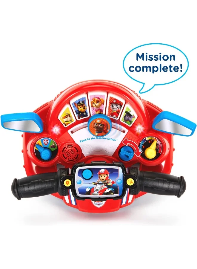 vtech Paw Patrol Pups To The Rescue Driver 80-190200 Light, Sound And Music Toy 199203 Multicolor