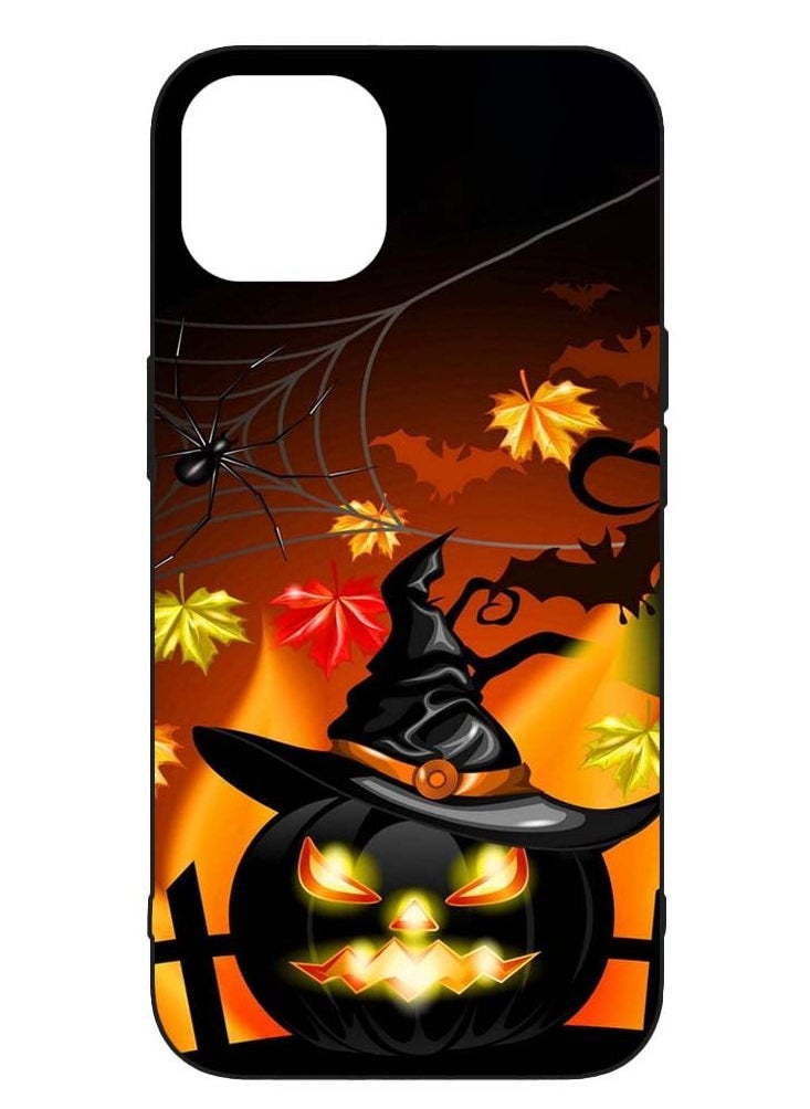 Service Zone Protective Printed Mobile Covers Spooky Pumkin Decoraction Happy Halloween For iPhone 14 Pro Max  - Image 1
