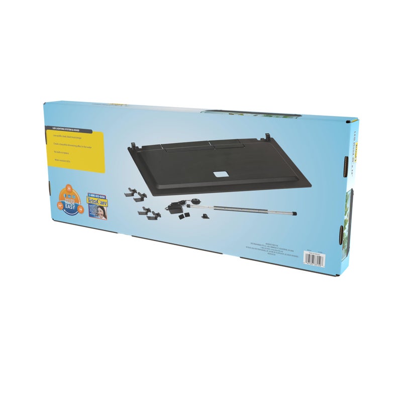 Tetra LED Hood 30 Inches by 12 Inches, Low-Profile Aquarium Hood with Hidden Lighting - Image 5