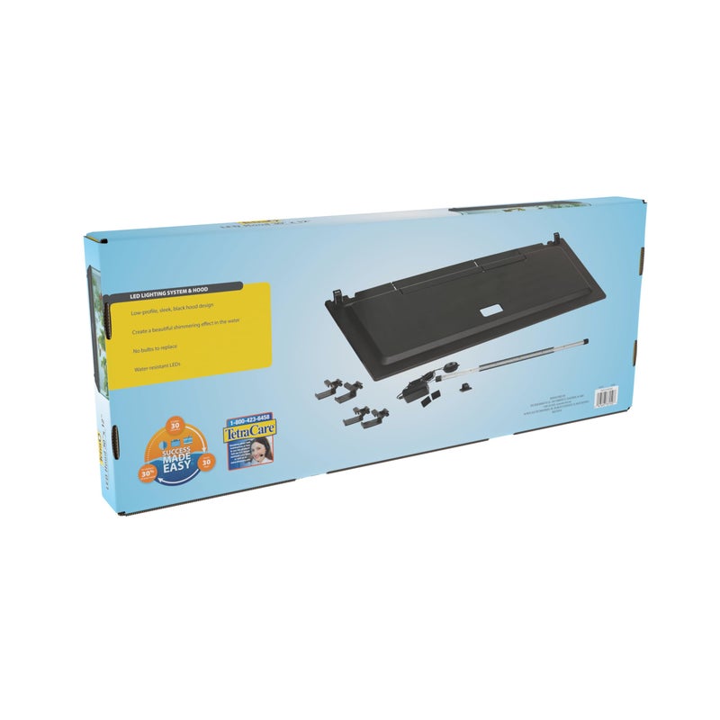 Tetra LED Hood 30 Inches by 12 Inches, Low-Profile Aquarium Hood with Hidden Lighting - Image 4