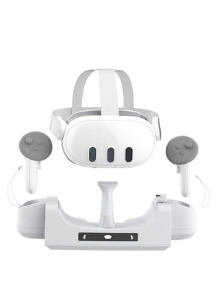 VR Charging Station for Oculus/Meta Quest 3 Charging Dock Supports LED Indicator Charging Dock Station with Magnetic Attachment for VR Console and Touch Controller - pzsku/ZC99968F530E0FAC8B38BZ/45/_/1703672417/d9374f0f-3d57-49af-8e94-b8a92fcdef21
