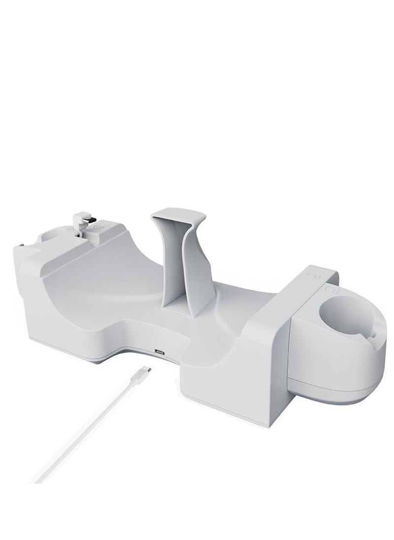 Generic VR Charging Station for Oculus/Meta Quest 3 Charging Dock Supports LED Indicator Charging Dock Station with Magnetic Attachment for VR Console and Touch Controller  - Image 5