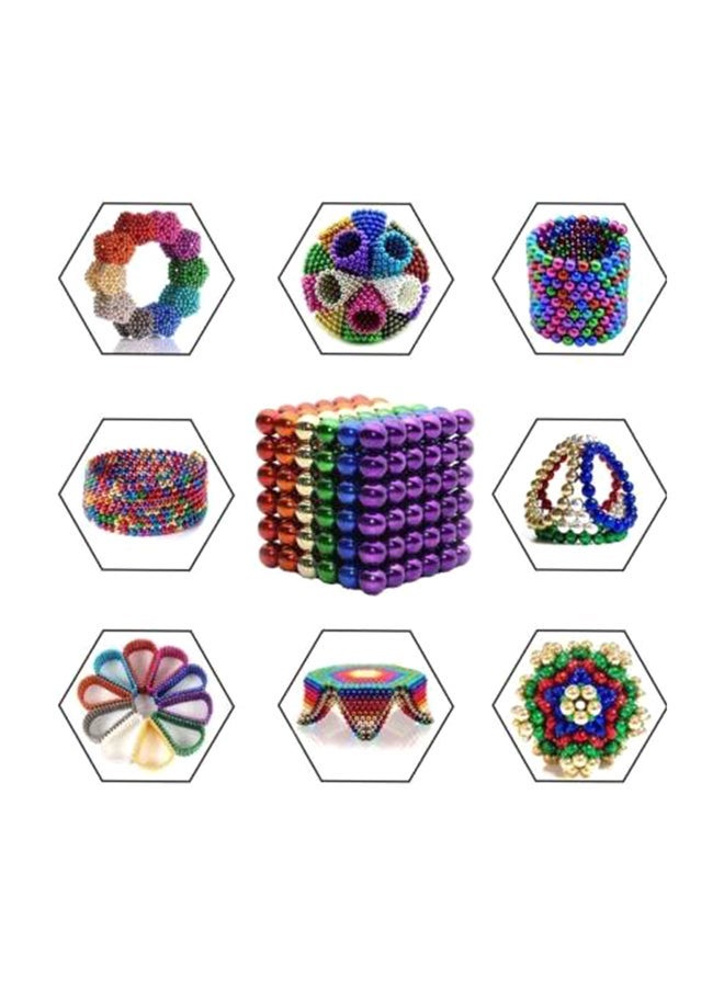 216-Piece Round Magnetic Ball Set - Multicolor - Image 5