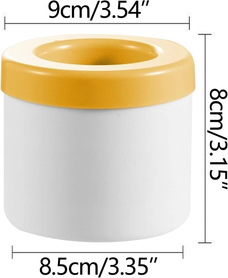 comfrt Ice Cube Mold Ice Trays, 2022 New Ice Cubes Maker, Decompress Ice Lattice, Cylinder Silicone Ice Lattice Molding Ice Cup Ice Maker Ice Tray Press-type Easy-release Ice Lattice Port - Image 5