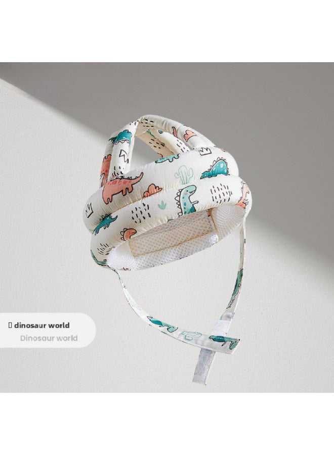 Baby Anti-fall Pillow Pillow Baby's Head Protection Anti-fall Cap Cartoon Children's Toddler Pillow Anti-collision Artifact Breathable Protective Pad