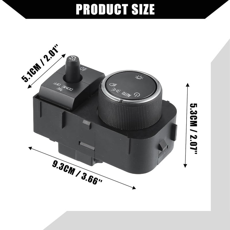 Hihaha No.25858706 Front Car Headlight Switch for Cadillac Escalade and GMC Yukon - Image 5