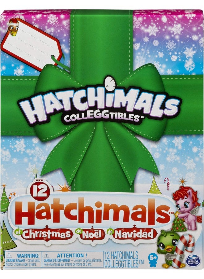 HATCHIMALS 6047118 Colleggtibles, 12 of Christmas Surprise Gift Set, for Kids Aged 5 and Up, Multicolour - Image 1