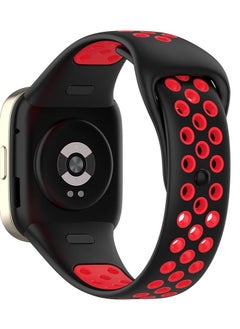 Generic Silicone Strap for Huawei Watch Fit 3 Strap, Nike Breathable Soft Silicone Replacement Strap for Huawei Watch Fit 3 Band Women/Men, Adjustable Waterproof Sports Strap for Huawei Fit3  - Image 2
