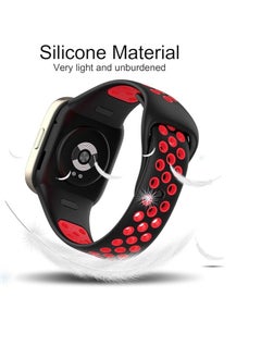 Generic Silicone Strap for Huawei Watch Fit 3 Strap, Nike Breathable Soft Silicone Replacement Strap for Huawei Watch Fit 3 Band Women/Men, Adjustable Waterproof Sports Strap for Huawei Fit3  - Image 3