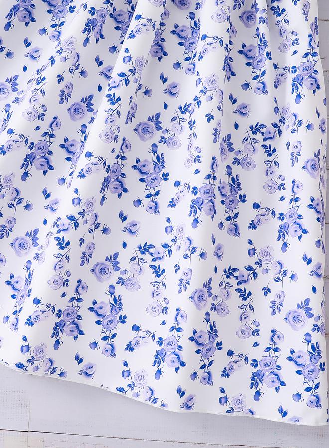 تايك تو طقم فستان بطبعة زهور مع بوليرو - Image 5