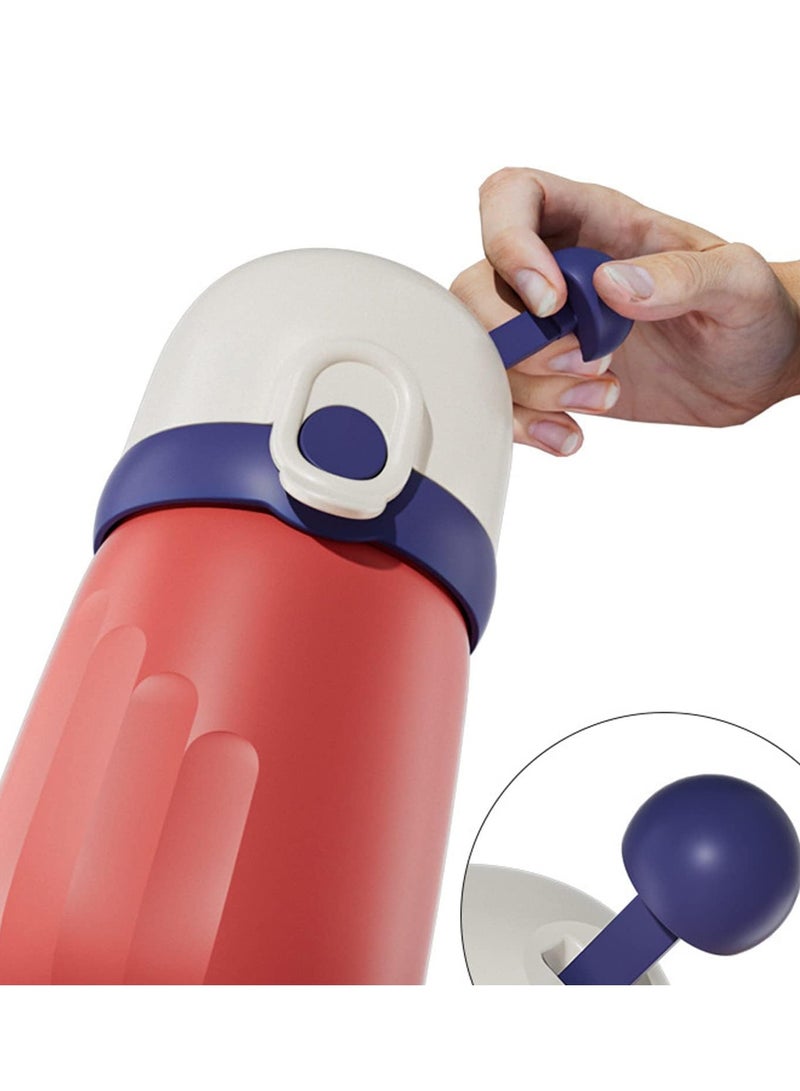 SOLARAE Pee Bottle for Kids Travel Urinal Portable Potty Cup Toddler Baby Emergency Toilet Car Road Trip Essentials Camping Training Leak Proof Cherry red - Image 3