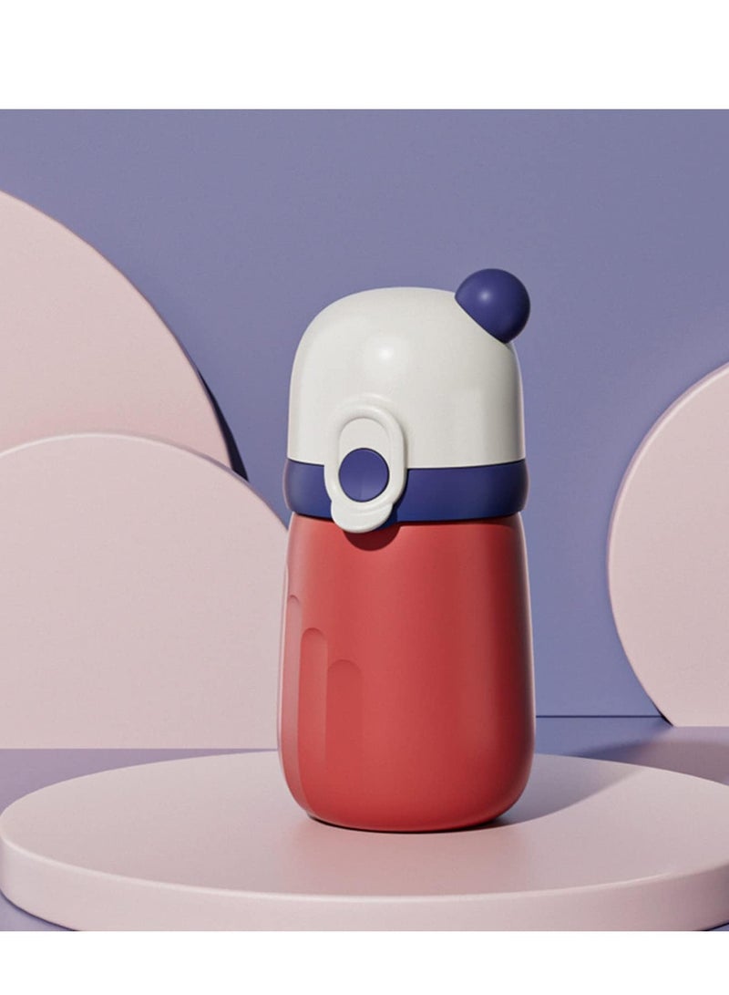 SOLARAE Pee Bottle for Kids Travel Urinal Portable Potty Cup Toddler Baby Emergency Toilet Car Road Trip Essentials Camping Training Leak Proof Cherry red - Image 2