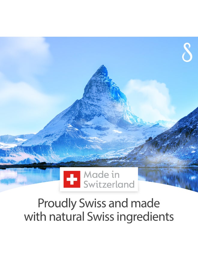 SWISS image - Eye Cream for Deep Hydration with Niacinamide 15 ml Reduces Dark Circles, Puffiness & Fine Lines Brightens & Firms Delicate Under-Eye Area For All Skin Types Swiss Made - Image 1