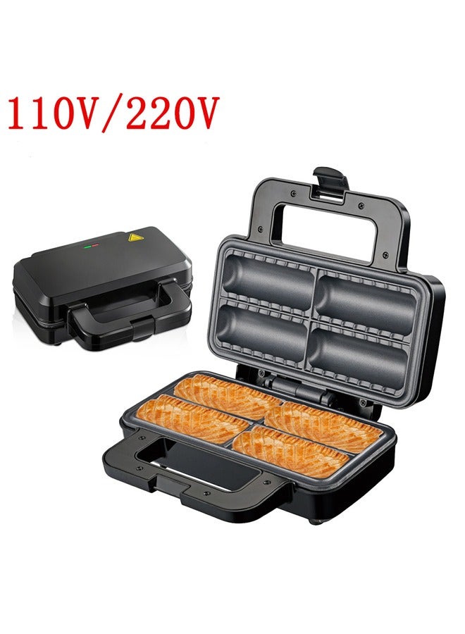 Home Sausage Grill Hot Dog Machine Sausage Machine Breakfast Machine Sandwich Machine Waffle Maker - Image 1