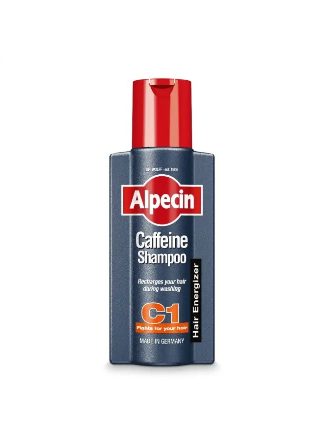 شامبو الكافيين ذو التأثير المزدوج من ألبيسين منشط الشعر مع C1 - 250 مل