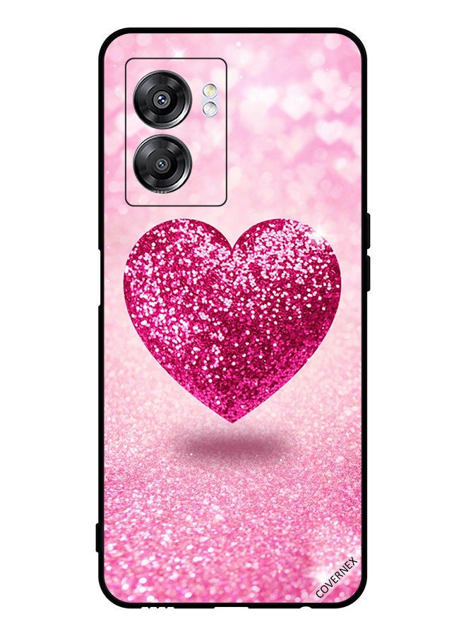 Covernex Protective Case Cover For Oppo A57 Soft Glitter Heart - Image 1