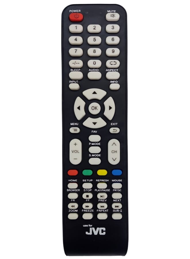 جي في سي جهاز تحكم عن بعد بديل متوافق مع تلفزيون Jvc Lcd LED - Image 1