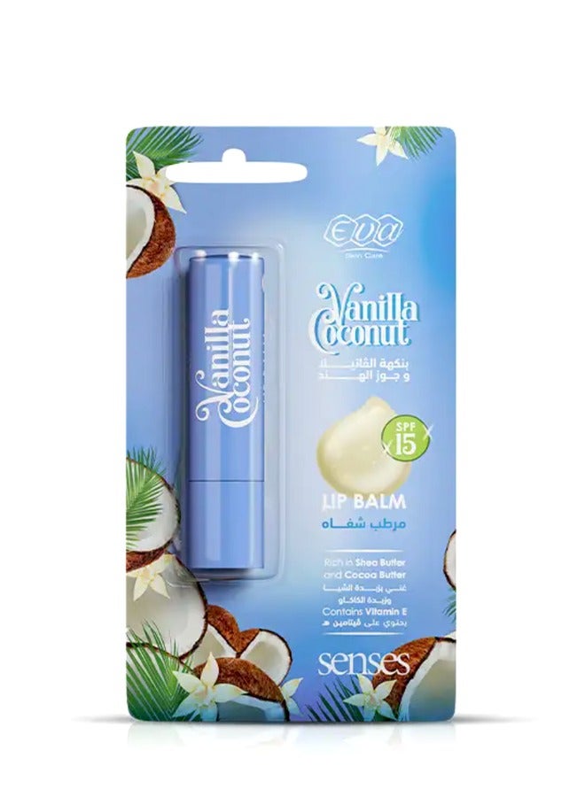 إيفا -مرطب الشفاه الفانيليا وجوز الهند
