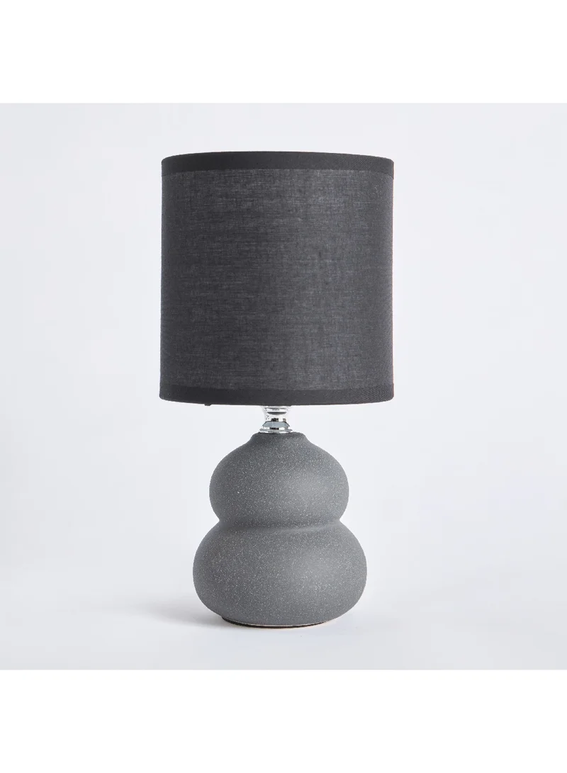 Home Box Harper Table Lamp with Ceramic Base and Shade 13 x 25 x 13 cm
