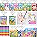 ZMLM 48 Pack Easter Coloring Books for Kids with Crayons Party Favors for Kids 48 Goodie Bags Stuffers for Toddlers Easter Basket Stuffers Classroom Prizes Birthday Return Gifts - Image 2
