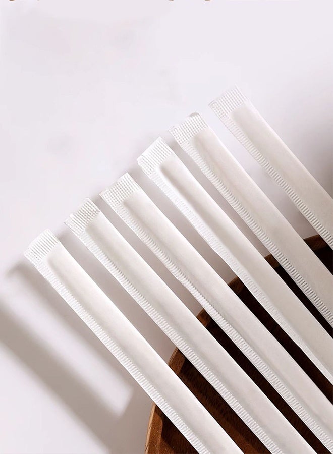 100 قطعة من عيدان تحريك القهوة بطول 14 سم، مغلفة بشكل فردي - Image 2