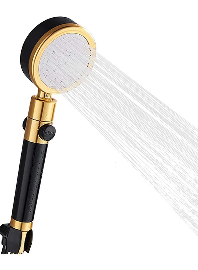 Zikra Shower Head High Pressure Water Saving Flow 360 Rotating Hand Held Showerhead Metal Universal Replacement Handheld Showerheads Pressurized for Bathroom Low Water Pressure - Image 1