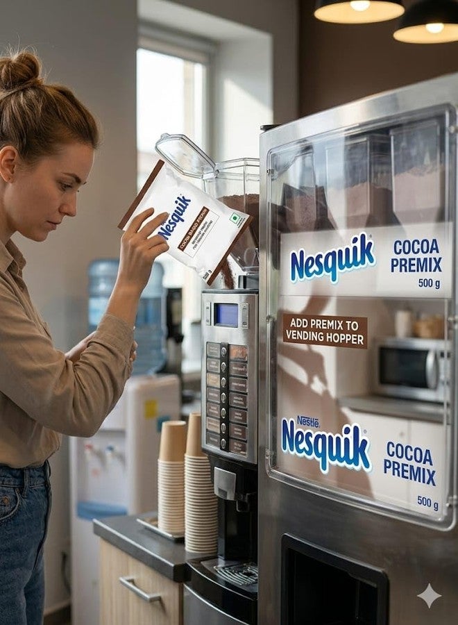 Nestlé نستله نسكويك بريمكس (شوكولاتة ساخنة) 500 غرام - Image 3
