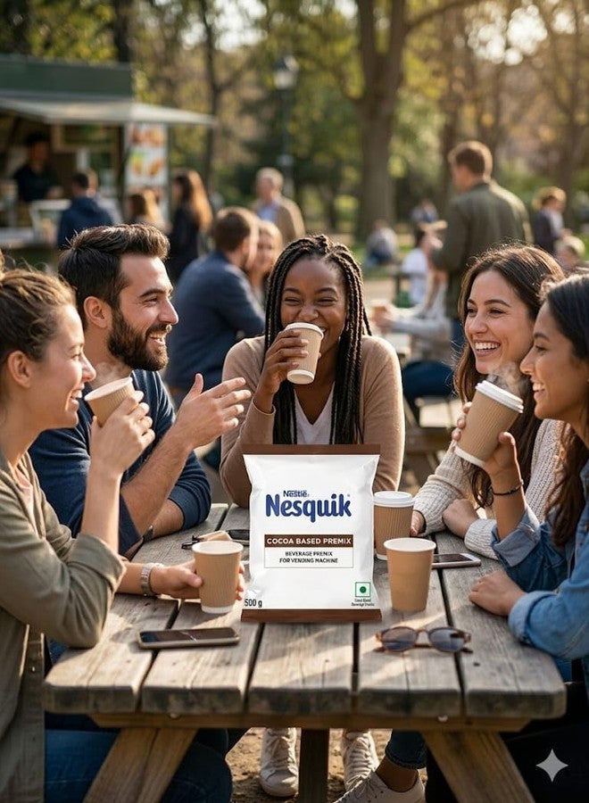 Nestlé نستله نسكويك بريمكس (شوكولاتة ساخنة) 500 غرام - Image 2